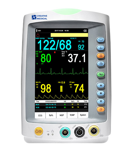 PC-900 PLUS เครื่องวัดความดันโลหิตและออกซิเจนในเลือด Vital Sign Monitor