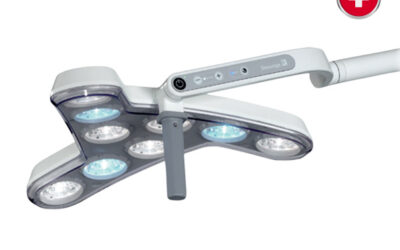 โคมไฟผ่าตัดขนาด 100,000 ลักซ์ Derungs รุ่น Triango 100