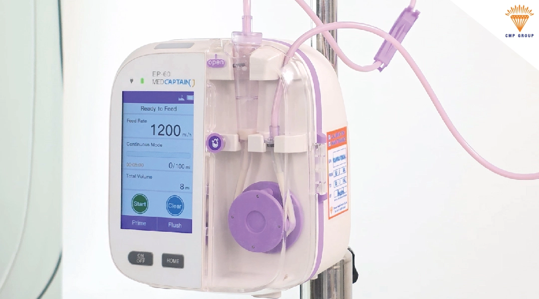 เครื่อง Feed อาหารผู้ป่วย